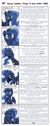 Size: 1400x3500 | Tagged: safe, artist:jessy, artist:steve, edit, imported from ponybooru, princess luna, alicorn, human, pony, ::o, adorkable, bedroom eyes, blushing, chin scratch, colored, covering, crying, cute, daaaaaaaaaaaw, doing loving things, dork, ears, female, floppy ears, happy, heart, hentai caption, hiding, hnnng, looking at you, lunabetes, mare, marriage proposal, meme, not doing hurtful things to your waifu, open mouth, photoshop, raised hoof, shy, smiling, spread wings, surprised, sweet dreams fuel, tears of joy, text, text edit, waifu, weapons-grade cute, wing hands, wings