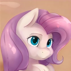 Size: 1024x1024 | Tagged: safe, artist:thisponydoesnotexist, imported from derpibooru, pony, ai content, ai generated, generator:thisponydoesnotexist, neural network, not fluttershy, solo