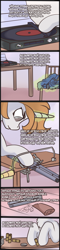 Size: 850x3570 | Tagged: safe, artist:lakunae, imported from derpibooru, oc, oc only, oc:littlepip, pony, comic:grandfather sell the gun, fallout equestria, fallout equestria: project horizons, comic, cyrillic, fanfic art, female, gun, mare, meme, parody, ponified, revenge, russian, russian meme, shotgun, simple background, weapon