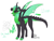 Size: 800x600 | Tagged: safe, artist:arexstar, imported from derpibooru, oc, oc only, oc:llinos, hybrid, pony, dragonling, interspecies offspring, magical gay spawn, offspring, parent:spike, parent:thorax, parents:thoraxspike, simple background, solo, white background