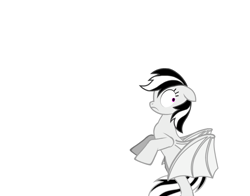 Size: 830x650 | Tagged: safe, artist:emalajiss36, imported from derpibooru, oc, oc only, bat pony, pony, pony creator, bat ponified, eyelashes, race swap, rearing, simple background, solo, white background, wide eyes