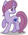 Size: 1391x1743 | Tagged: safe, artist:muhammad yunus, artist:tanahgrogot, imported from derpibooru, oc, oc only, oc:blueberry split, pony, unicorn, derpibooru community collaboration, 2021 community collab, angry, base used, cute, cutie mark, female, feral, heart, horn, madorable, mare, purple body, purple eyes, simple background, solo, teeth, transparent background, unicorn oc, vector, vetor