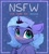 Size: 1800x2000 | Tagged: safe, artist:radioaxi, artist:reterica, imported from derpibooru, princess luna, alicorn, pony, blushing, chest fluff, female, filly, looking at you, not safe for woona, nsfw, s1 luna, solo, sweat, sweatdrop, woona, younger