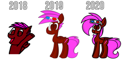 Size: 2000x979 | Tagged: safe, artist:rainbowbacon, imported from derpibooru, oc, oc:rainbowbacon, pegasus, pony, 2018, 2019, 2020, art progress, female, pegasus oc, simple background, white background, wings