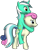 Size: 1475x1943 | Tagged: safe, artist:fenix00, imported from derpibooru, bon bon, lyra heartstrings, sweetie drops, pony, 3d, lyra riding bon bon, ponies riding ponies, ride, riding