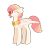 Size: 1772x1900 | Tagged: safe, artist:gallantserver, imported from derpibooru, oc, oc only, oc:kindle, pegasus, pony, element of kindness, female, mare, one eye closed, parents:flutterlestia, peytral, ppegasus, simple background, solo, transparent background