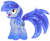 Size: 1528x1248 | Tagged: safe, artist:bast13, imported from derpibooru, oc, oc:aeon of dreams, unicorn, alternate hairstyle, glow, glowing, looking up, male, rainbow power, rainbow power-ified, smiling, stallion