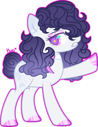 Size: 1856x2410 | Tagged: safe, artist:kurosawakuro, imported from derpibooru, oc, oc only, earth pony, pony, base used, female, magical lesbian spawn, mare, offspring, parent:octavia melody, parent:rarity, parents:raritavia, simple background, solo, transparent background