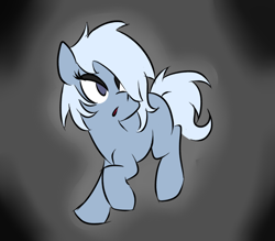 Size: 800x700 | Tagged: safe, artist:star, imported from ponybooru, oc, oc only, earth pony, pony, /mlp/, blank flank, eyeshadow, makeup, no pupils, o mouth, solo