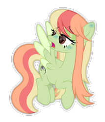 Size: 1800x2100 | Tagged: safe, artist:ponkus, imported from derpibooru, oc, oc only, oc:gray lily, pegasus, pony, simple background, solo, transparent background