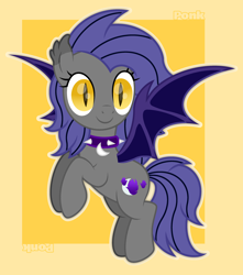 Size: 3000x3400 | Tagged: source needed, safe, artist:ponkus, imported from derpibooru, oc, oc only, bat pony, pony, female, mare, solo