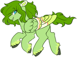 Size: 717x534 | Tagged: safe, artist:liefsong, imported from derpibooru, oc, oc:lief, pegasus, chest fluff, feathered fetlocks, fluffy, running, unshorn fetlocks