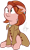 Size: 1160x1918 | Tagged: safe, artist:potato22, imported from derpibooru, earth pony, pony, cathy o'marea, clothes, coat, eye clipping through hair, female, jacket, mare, shrunken pupils, simple background, sitting, solo, transparent background