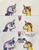 Size: 2604x3349 | Tagged: safe, artist:magicnova, derpibooru exclusive, imported from derpibooru, princess cadance, princess flurry heart, oc, oc:starfire blaze, alicorn, pony, unicorn, angry, blaze (coat marking), blushing, canon x oc, coat markings, comic, disembodied hoof, eye scar, facial markings, female, floppy ears, flurry heart is not amused, flurryblaze, looking at each other, male, mare, mistletoe, mother and child, mother and daughter, mothers gonna mother, now kiss, offscreen character, older, older flurry heart, parent:starlight glimmer, parent:sunburst, princess of love, princess of shipping, scar, shipper on deck, shipping, shrunken pupils, simple background, stallion, sudden realization, sweat, text, traditional art, unamused, yelling