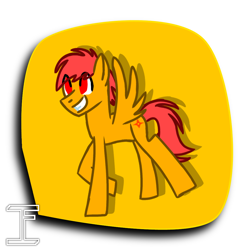 Size: 1080x1080 | Tagged: safe, artist:itzf1ker1, imported from derpibooru, oc, oc only, pegasus, pony, solo