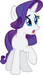 Size: 1843x3253 | Tagged: safe, artist:scrimpeh, imported from derpibooru, rarity, pony, unicorn, female, mare, raised hoof, simple background, solo, transparent background, vector