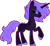 Size: 2153x1980 | Tagged: safe, artist:kurosawakuro, imported from derpibooru, oc, oc only, pony, unicorn, base used, offspring, parent:tantabus, parent:tempest shadow, simple background, solo, transparent background