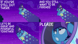 Size: 2000x1125 | Tagged: safe, edit, edited screencap, editor:quoterific, imported from derpibooru, screencap, trixie, pony, no second prances, season 6, cannon, caption, comic, female, mare, pony cannonball, screencap comic, solo, text