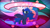 Size: 7680x4320 | Tagged: safe, artist:inaactive, artist:laszlvfx, artist:pumpkinpieforlife, edit, imported from derpibooru, princess luna, pony, abstract background, absurd file size, absurd resolution, cute, female, lunabetes, mare, missing accessory, solo, wallpaper, wallpaper edit