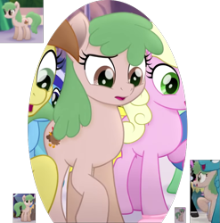 Size: 767x775 | Tagged: safe, imported from derpibooru, screencap, birdcall, millie, minuette, nougat praliné, open skies, whinnyfield, earth pony, pony, unicorn, my little pony: the movie, spoiler:my little pony the movie, background pony, collage, cropped, female, mare, raised hoof, solo focus, unnamed character, unnamed pony