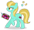 Size: 1200x1065 | Tagged: safe, artist:magicuniclaws, imported from derpibooru, oc, oc only, pegasus, pony, female, magical lesbian spawn, mare, offspring, parent:lightning dust, parent:lyra heartstrings, simple background, solo, transparent background