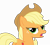 Size: 5500x4990 | Tagged: safe, artist:jadeharmony, artist:jadethepegasus, imported from derpibooru, applejack, earth pony, pony, angry, annoyed, applejack is not amused, applejack's hat, cowboy hat, female, freckles, hat, mare, open mouth, simple background, solo, transparent background, unamused, vector