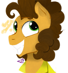 Size: 801x864 | Tagged: safe, artist:dsstoner, imported from derpibooru, imported from ponybooru, cheese sandwich, earth pony, pony, male, smiling, solo, stallion