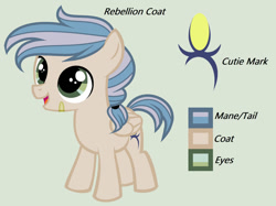 Size: 1280x956 | Tagged: safe, artist:lominicinfinity, imported from derpibooru, oc, oc only, oc:rebellion coat, pegasus, pony, colt, male, reference sheet, simple background, solo