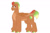 Size: 1280x854 | Tagged: safe, artist:itstechtock, imported from derpibooru, oc, oc only, oc:pazazz apple, hybrid, pegasus, pony, interspecies offspring, magical lesbian spawn, male, offspring, parent:applejack, parent:autumn blaze, parents:autumnjack, simple background, solo, stallion, two toned wings, white background, wings
