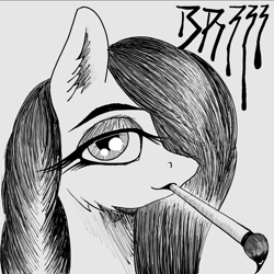 Size: 1317x1317 | Tagged: safe, imported from derpibooru, fluttershy, black and white, grayscale, monochrome