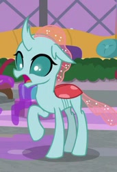 Size: 289x423 | Tagged: safe, imported from derpibooru, screencap, ocellus, pony, the hearth's warming club, solo