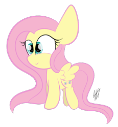 Size: 802x869 | Tagged: safe, artist:sugarcloud12, imported from derpibooru, fluttershy, pony, chibi, simple background, solo, transparent background