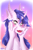 Size: 3000x4500 | Tagged: safe, artist:sparklyon3, imported from derpibooru, oc, oc only, anthro, draconequus, ahegao, bust, commission, open mouth, portrait, solo, tongue out