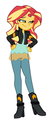 Size: 1376x3284 | Tagged: safe, artist:gmaplay, imported from derpibooru, sunset shimmer, human, equestria girls, cute, female, hand on hip, seductive, seductive pose, shimmerbetes, simple background, solo, transparent background, vector