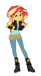 Size: 1791x3323 | Tagged: safe, artist:gmaplay, imported from derpibooru, sunset shimmer, human, equestria girls, adorasexy, cute, female, looking at you, seductive, seductive look, seductive pose, sexy, shimmerbetes, simple background, solo, transparent background, vector