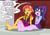 Size: 904x625 | Tagged: safe, artist:niban-destikim, imported from derpibooru, sci-twi, sunset shimmer, twilight sparkle, alicorn, comic:the shrinking project, equestria girls, barefoot, barefooting, big feet, cropped, duo, feet, fetish, foot fetish, foot focus, geode of empathy, glasses, magical geodes, shrunken, soles, toes, together