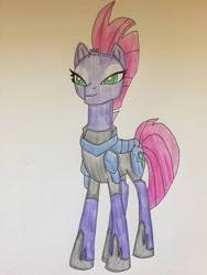 Size: 1024x1365 | Tagged: safe, artist:infernapelover, imported from derpibooru, tempest shadow, pony, solo