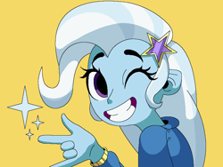 Size: 800x600 | Tagged: safe, artist:kelopsit, imported from derpibooru, trixie, equestria girls, bust