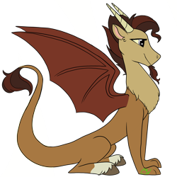 Size: 3000x3000 | Tagged: safe, artist:chelseawest, imported from derpibooru, oc, oc only, draconequus, high res, magical gay spawn, male, offspring, parent:discord, parent:sunburst, simple background, solo, transparent background