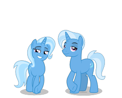 Size: 1316x1053 | Tagged: safe, artist:limedazzle, edit, imported from derpibooru, vector edit, trixie, pony, unicorn, equestria girls, equestria guys, female, male, mare, r63 paradox, rule 63, self paradox, show accurate, simple background, stallion, transparent background, tristan, vector