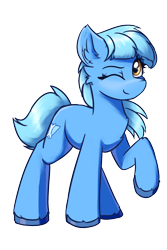 Size: 1200x1800 | Tagged: safe, artist:ravistdash, derpibooru exclusive, imported from derpibooru, oc, oc only, oc:bleu cheese, earth pony, pony, derpibooru community collaboration, 2021 community collab, looking at you, simple background, smiling, solo, transparent background