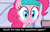 Size: 1920x1246 | Tagged: safe, edit, edited screencap, imported from derpibooru, screencap, pinkie pie, earth pony, pony, comic:celestia's servant interview, baby cakes, read it and weep, season 2, :o, caption, cs captions, female, interview, looking at you, mare, open mouth, sweatband, text, wide eyes