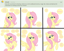 Size: 4208x3352 | Tagged: safe, artist:dreamy990, artist:nightydream, imported from derpibooru, fluttershy, pony, otakushy, solo