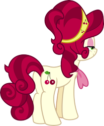 Size: 3000x3626 | Tagged: safe, artist:jeatz-axl, imported from derpibooru, cherry jubilee, earth pony, pony, butt, female, high res, mare, plot, simple background, solo, transparent background, vector