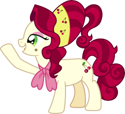 Size: 3301x3000 | Tagged: safe, artist:jeatz-axl, imported from derpibooru, cherry jubilee, earth pony, pony, female, high res, mare, simple background, solo, transparent background, vector