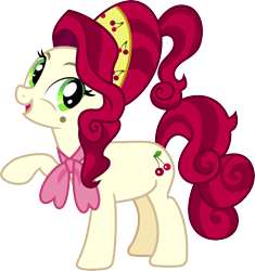 Size: 3000x3186 | Tagged: safe, artist:jeatz-axl, imported from derpibooru, cherry jubilee, earth pony, pony, female, high res, mare, simple background, solo, transparent background, vector