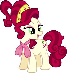 Size: 3000x3289 | Tagged: safe, artist:jeatz-axl, imported from derpibooru, cherry jubilee, earth pony, pony, female, high res, mare, simple background, solo, transparent background, vector