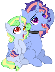 Size: 1025x1340 | Tagged: safe, artist:fcrestnymph, imported from derpibooru, oc, oc only, pony, unicorn, female, male, mare, simple background, stallion, transparent background