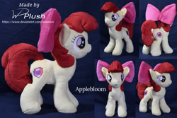 Size: 1980x1320 | Tagged: safe, artist:wdeleon, imported from derpibooru, apple bloom, scootaloo, sweetie belle, earth pony, pony, craft, custom, cutie mark crusaders, female, filly, irl, multiple angles, photo, plushie, solo, standing, toy