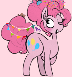 Size: 757x804 | Tagged: safe, artist:dsstoner, imported from derpibooru, pinkie pie, earth pony, pony, the last problem, female, mare, older, older pinkie pie